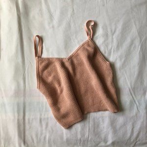Forever 21 cropped knit tank
